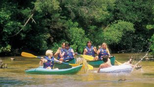 Kayaking the Black River