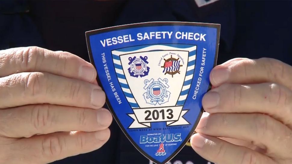 Coast Guard Auxiliary Vessel Examination
