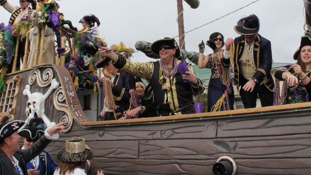 Abita Mardi Gras Parade on Okaloosa Island Abita Mardi Gras Parade on Okaloosa Island